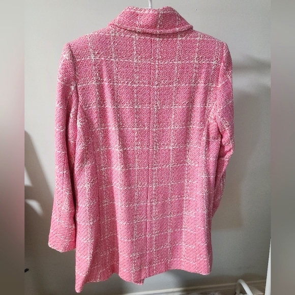 Zara Plaid Coat - Picture 7 of 8